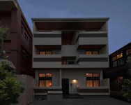 1LDK＋ロフト付きの贅沢な単身用アパート