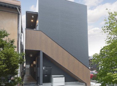 建設中に満室！「東岡崎」に建つ長屋タイプのアパート