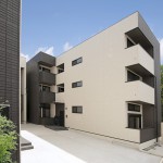 スキップフロアで空間を演出した名古屋市西区のデザイナーズアパート
