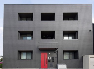 豊田市の落ち着いた住宅街に建設したシンプルな1Kアパート