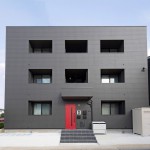 豊田市の落ち着いた住宅街に建設したシンプルな1Kアパート