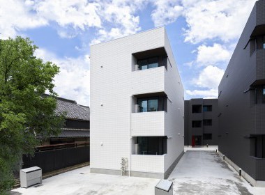 名古屋のベッドタウンのひとつである守山区に建つ1LDK物件