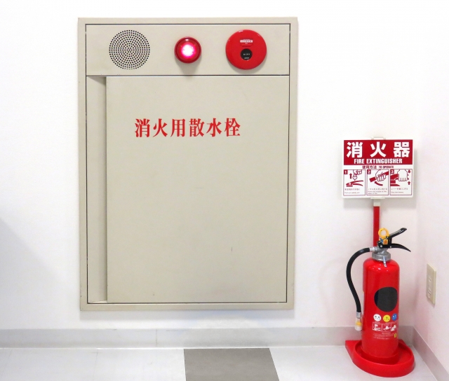 名古屋市南区エリアの物件の避難器具設置確認